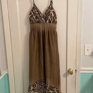 Animal Print Dress